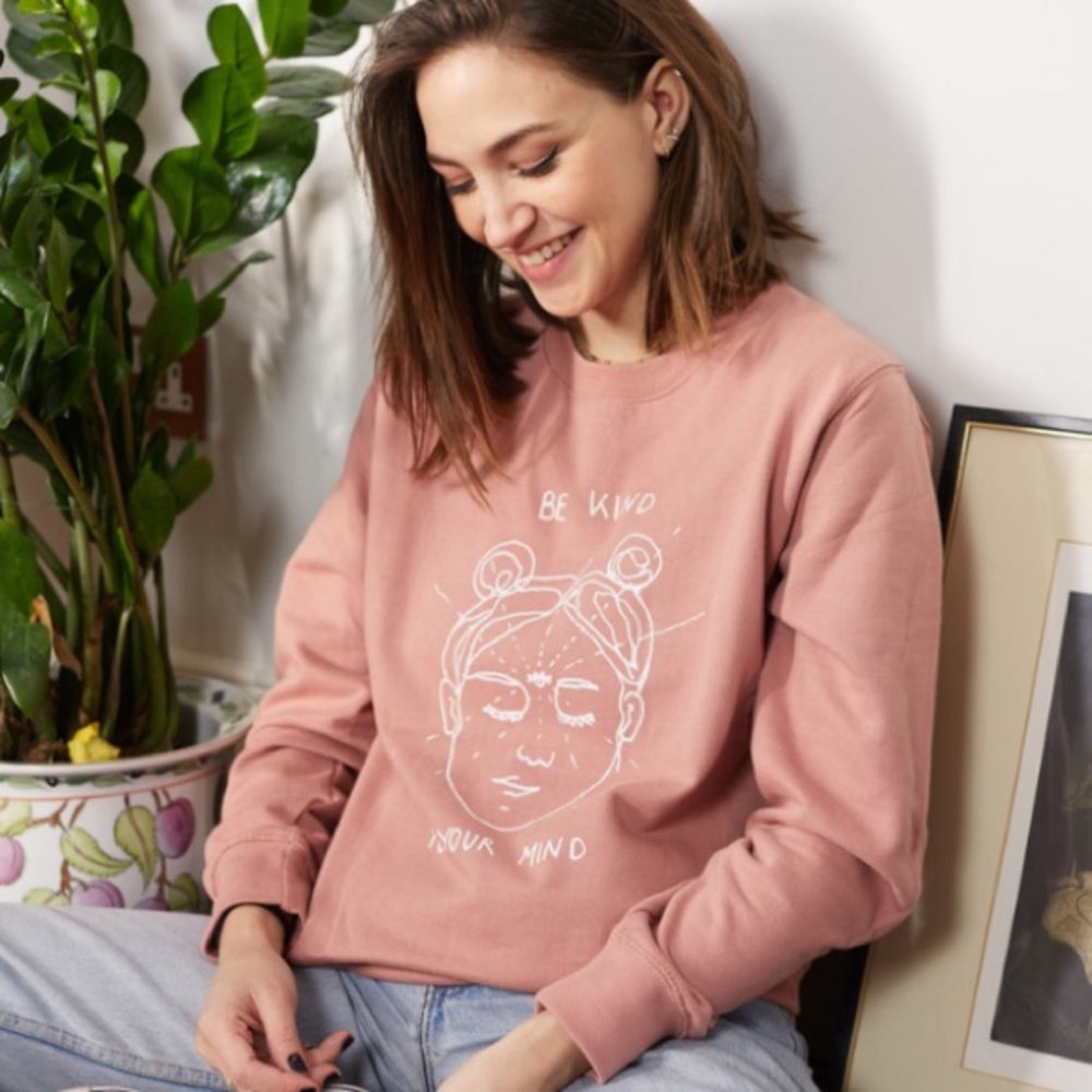 Like New Oversized Crewneck Sweatshirt O&F